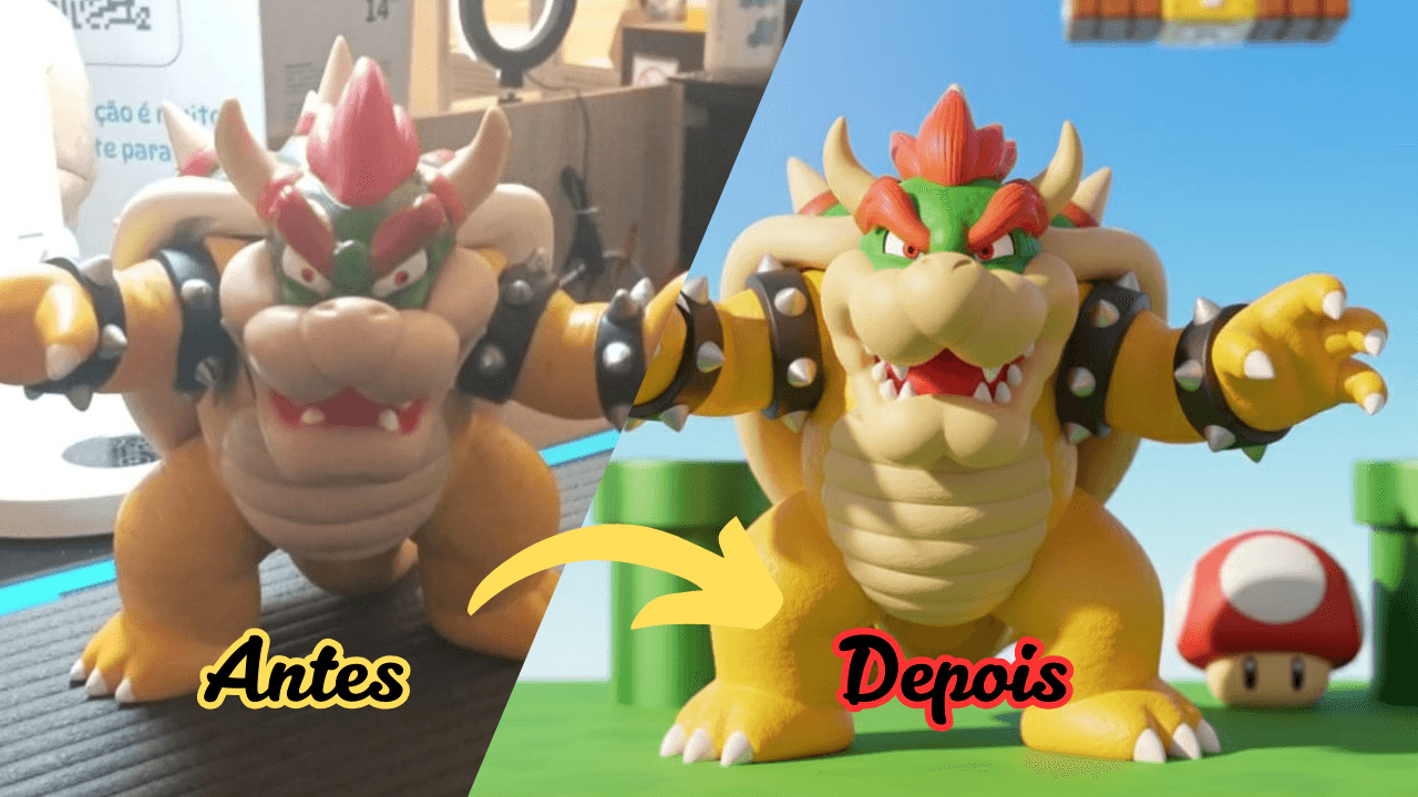 Antes e Depois Exemplo 4